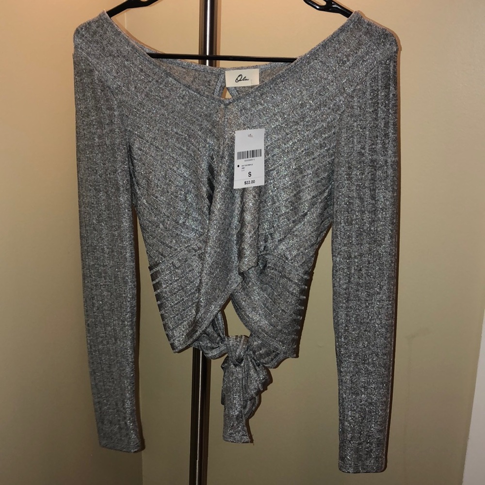 Knit crop top